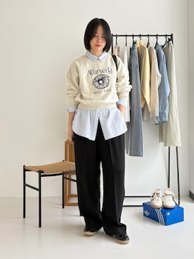 mackeyさん（レディース・160cm）の冬コーディネート