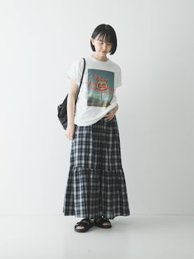 mackeyさん(レディース・160cm)の春コーディネート