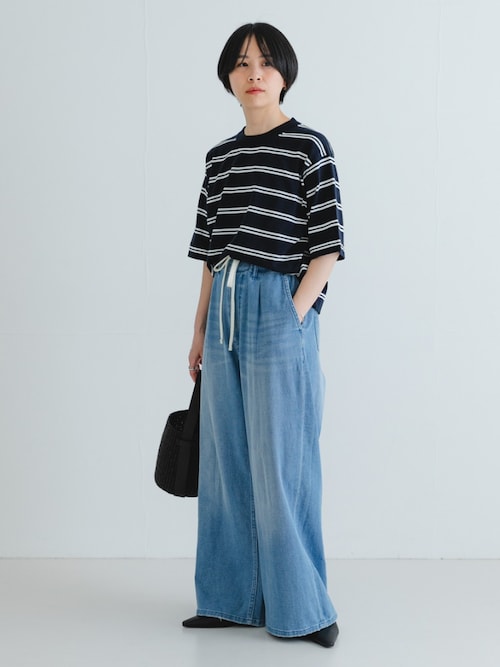 セール】new basic ハイゲージニットTシャツ（Tシャツ/カットソー