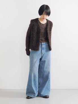 「アイテム（その他アウター）」を使った、mackeyさん（レディース・160cm）の夏コーディネート