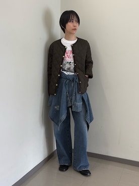 mackeyさん(レディース・160cm)の夏コーディネート