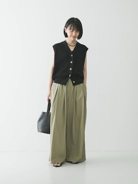 mackeyさん（レディース・160cm）の春コーディネート
