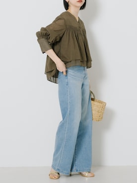 mackeyさん（レディース・160cm）の春コーディネート