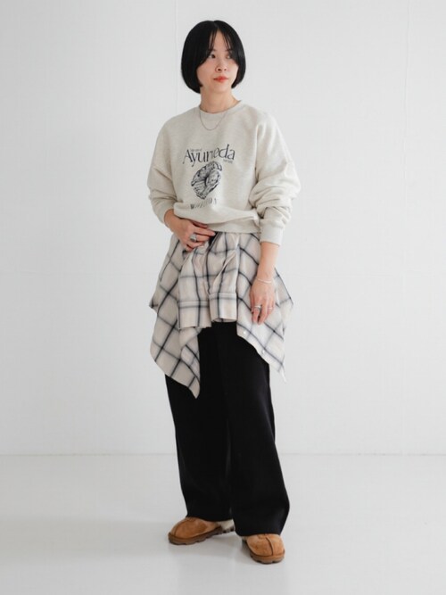 セール】コットンカシミヤルーズニットパンツ（その他パンツ）｜URBAN