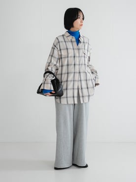 「アイテム（ハンドバッグ）」を使った、mackeyさん（レディース・160cm）の秋コーディネート