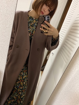 SLOBE IENA（スローブイエナ）の「SUPER100 Vネックオーバー