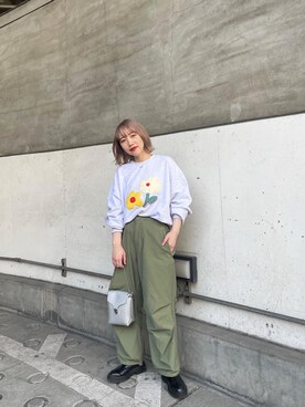 Nozomiさん（レディース・160cm）の春コーディネート