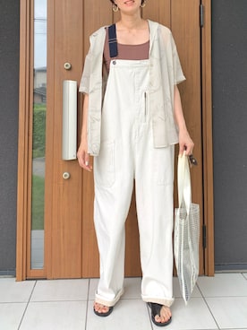 「WEEKEND(ER)（ウィークエンダー）のアイテム」を使った、ゆあんさん（レディース・168cm）の夏コーディネート