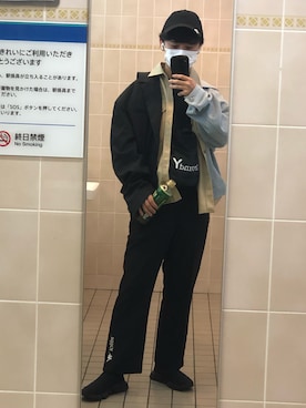 「Gosha Rubchinskiy（ゴーシャラブチンスキー）のアイテム（ジャケット/アウター）」を使った、denさん（メンズ・165cm）の秋コーディネート