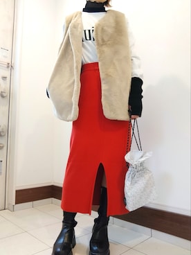 pikataさん（レディース・155cm）の冬コーディネート