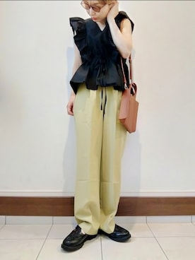 「Diosfront（ディオスフロント）のアイテム」を使った、pikataさん（レディース・155cm）の夏コーディネート