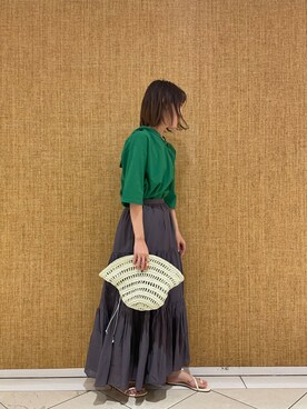 hironaさん（レディース・161cm）の夏コーディネート