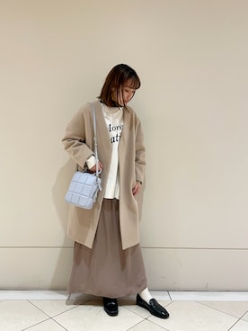 hironaさん（レディース・161cm）の冬コーディネート