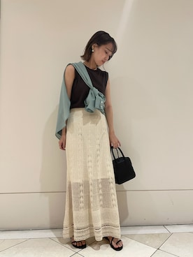 hironaさん（レディース・161cm）の夏コーディネート