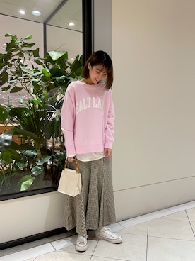 hironaさん（レディース・161cm）の春コーディネート