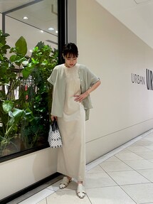 URBAN RESEARCH（アーバンリサーチ）の「麻混ストレートロング