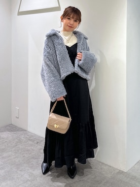「FREE'S MART（フリーズマート）のアイテム（ブルゾン）」を使った、yuiさん（レディース・149cm）の秋コーディネート