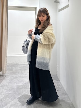 「FREE'S MART（フリーズマート）のアイテム（ワンピース/ドレス）」を使った、yuiさん（レディース・149cm）の秋コーディネート
