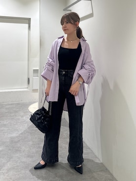 「FREE'S MART（フリーズマート）のアイテム（その他シューズ）」を使った、yuiさん（レディース・149cm）の秋コーディネート
