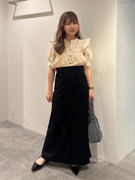 「FREE'S MART（フリーズマート）のアイテム（パンプス）」を使った、yuiさん（レディース・149cm）の夏コーディネート
