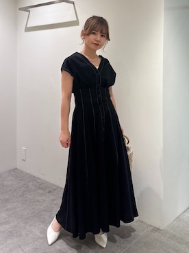 「FREE'S MART（フリーズマート）のアイテム（パンプス）」を使った、yuiさん（レディース・149cm）の夏コーディネート