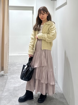 「FREE'S MART（フリーズマート）のアイテム（ブルゾン）」を使った、yuiさん（レディース・149cm）の秋コーディネート