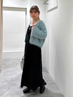 「FREE'S MART（フリーズマート）のアイテム（ワンピース/ドレス）」を使った、yuiさん（レディース・149cm）の秋コーディネート