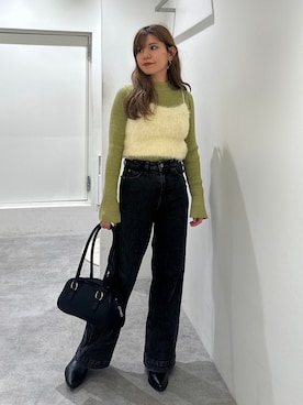 「FREE'S MART（フリーズマート）のアイテム（パンツ）」を使った、yuiさん（レディース・149cm）の秋コーディネート