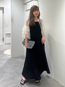 「FREE'S MART（フリーズマート）のアイテム（ワンピース/ドレス）」を使った、yuiさん（レディース・149cm）の夏コーディネート