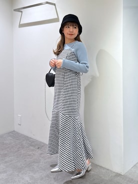 「FREE'S MART（フリーズマート）のアイテム（帽子）」を使った、yuiさん（レディース・149cm）の冬コーディネート
