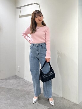 「FREE'S MART（フリーズマート）のアイテム（パンプス）」を使った、yuiさん（レディース・149cm）の冬コーディネート