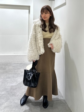 「FREE'S MART（フリーズマート）のアイテム（ブルゾン）」を使った、yuiさん（レディース・149cm）の秋コーディネート