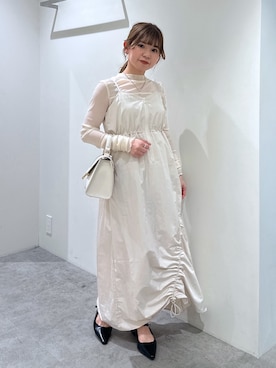 「FREE'S MART（フリーズマート）のアイテム（パンプス）」を使った、yuiさん（レディース・149cm）の春コーディネート
