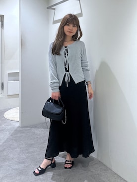 「FREE'S MART（フリーズマート）のアイテム（ワンピース/ドレス）」を使った、yuiさん（レディース・149cm）の夏コーディネート