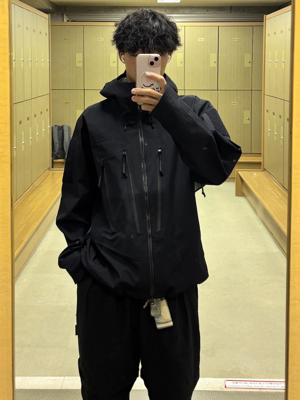 Plus Phenix/プラスフェニックス 別注 GORE-TEX JACKET BLACK TAG