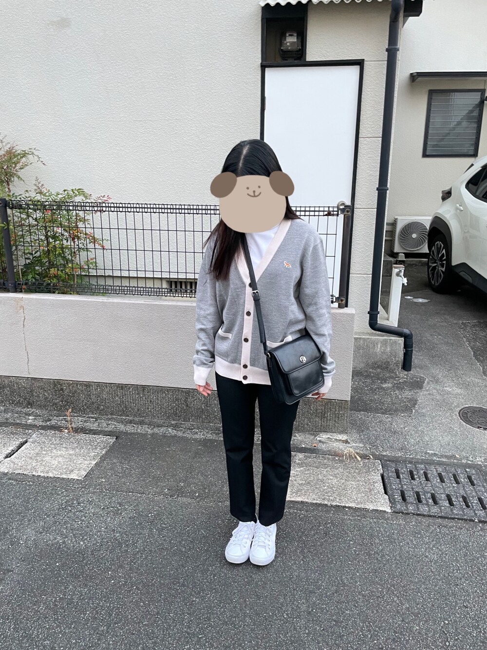 Maison Kitsune(メゾンキツネ)の「BABY FOX PATCH BICOLOR