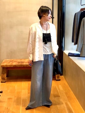 「URBAN RESEARCH ROSSO WOMEN（アーバンリサーチ　ロッソ）のアイテム」を使った、sakachanさん（レディース・165cm）の春コーディネート