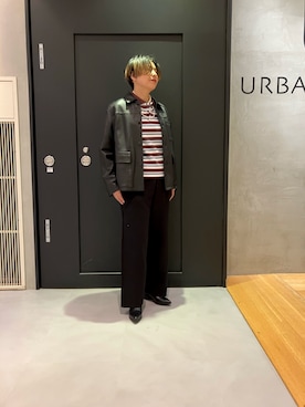 「アイテム（ネックレス）」を使った、sakachanさん（レディース・165cm・40代）の秋コーディネート