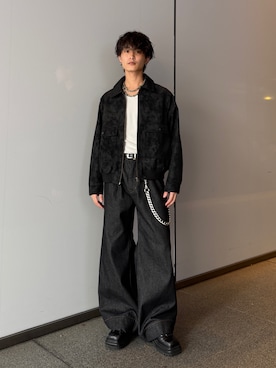 れちおさん(メンズ・173cm)の秋コーディネート