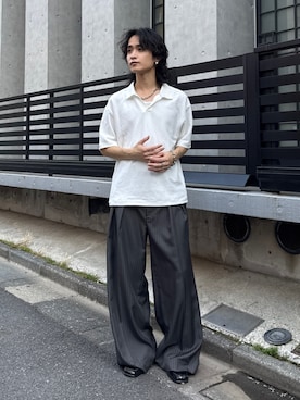 れちおさん(メンズ・173cm)の春コーディネート