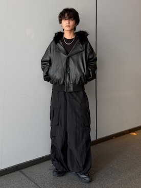 れちおさん(メンズ・173cm)の秋コーディネート