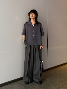 れちおさん（メンズ・173cm）の春コーディネート