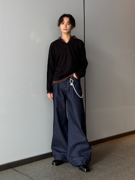 れちおさん(メンズ・173cm)の秋コーディネート