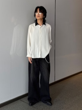 れちおさん(メンズ・173cm)の春コーディネート