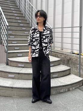 れちおさん（メンズ・173cm）の春コーディネート