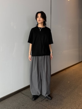 れちおさん（メンズ・173cm）の春コーディネート