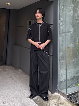 れちおさん（メンズ・173cm）の夏コーディネート