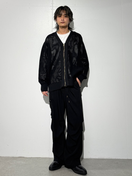 CULLNI 25AW luis別注 カーディガン　サイズ2 CULLNI（クルニ） カーディガン 「CULLNI exclusive for Lui's」ZIP