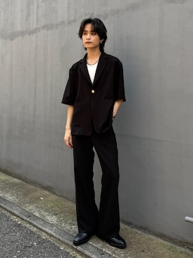 れちおさん（メンズ・173cm）の夏コーディネート