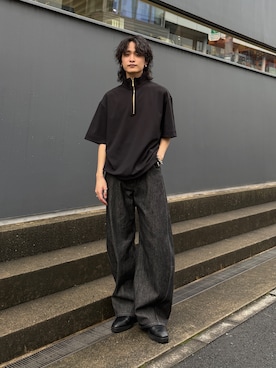 れちおさん（メンズ・173cm）の春コーディネート